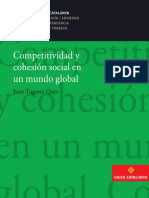 Competitividad y Cohesión Social en Un Mundo Global by Juan Tugores Ques