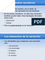 Los Textos Narrativos