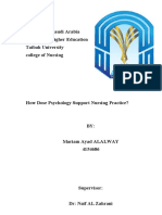 نسخة Assignment of Psychology