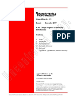 Civil Design Aspects of Primary Substations: Code of Practice 351 Issue 2 December 2007