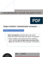 ISTIHADHAH-Mubtadaah Ghair mumayyizah-UTHM-24 May 2021
