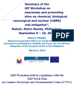 2 EU - ARF CBRN Workshop 2018