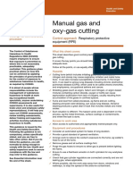 Manual Gas and Oxy-Gas Cutting: Control Approach