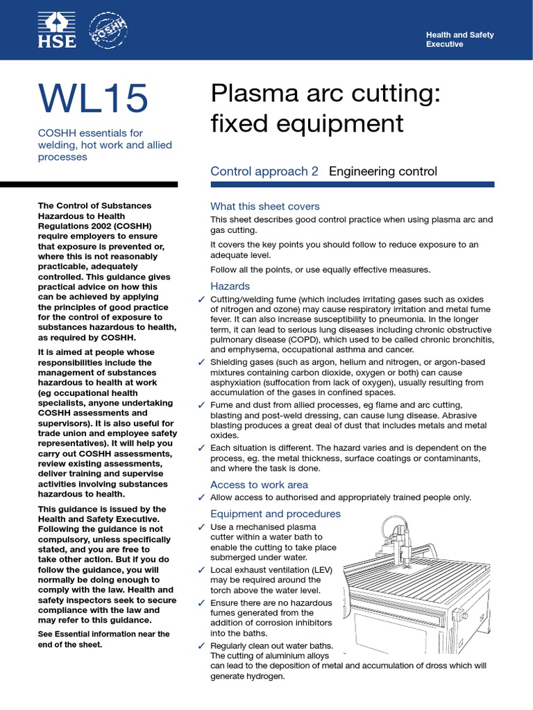 Plasma Arc Cutting Fixed Equipment Control Approach 2 PDF