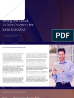 1 Selling The Cloud: 10 Best Practices For Sales Execution
