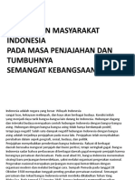 Bab 4 Perubahan Masyarakat Indonesia Pada Masa Penjajahan Dan Tumbuhnya
