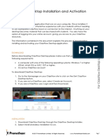 Classflow Desktop Installation and Activation User Guide