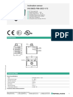 Inclination Sensor INX360D-F99-I2E2-V15: Dimensions