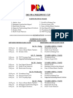 2021 Pba Philippine Cup Schedule