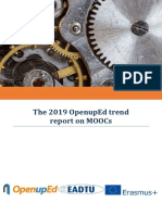 The 2019 OpenupEd Trend Report On MOOCs