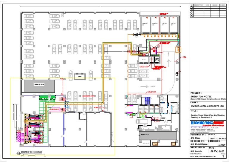 Cooling Tower Riser Pipe Details | PDF | Building Technology | Building ...
