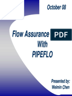 Flow Assurance Solutions With Pipeflo