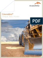 Creusabro: Industeel, The Right Steel at The Right Place