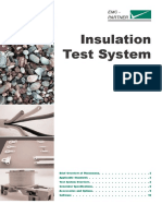 Component Tests: Insulation Test System