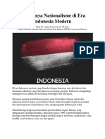 Pentingnya Nasionalisme Di Era Indonesia Modern