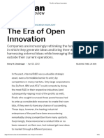 The Era of Open Innovation