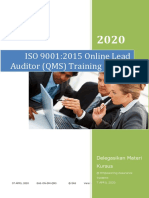 ISO 9001 LA Indonesia - Delegate Course Material V1.1