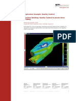 Application Example: Quality Control Injection Molding: Quality Control in Plastic Blow Molding