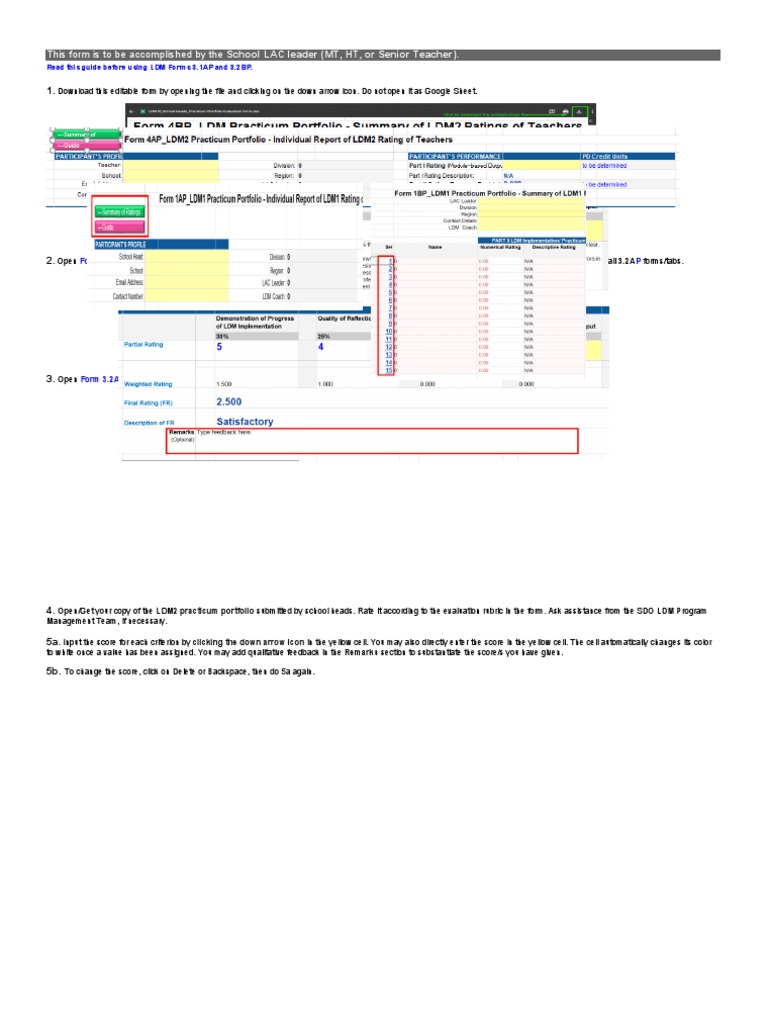 Ldm 2 Evaluation Form Ccs Download Free Pdf Computing Science