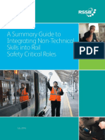 2020 Non Technical Skills Implementation Summary Guide