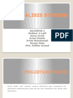 ANALISIS STEROID