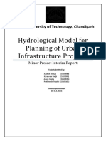 Hydrological Model For Urban Infrastructure