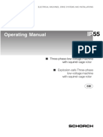 Operating Manual: Rotor Explosion-Safe Three-Phase Low-Voltage Machine With Squirrel-Cage Rotor