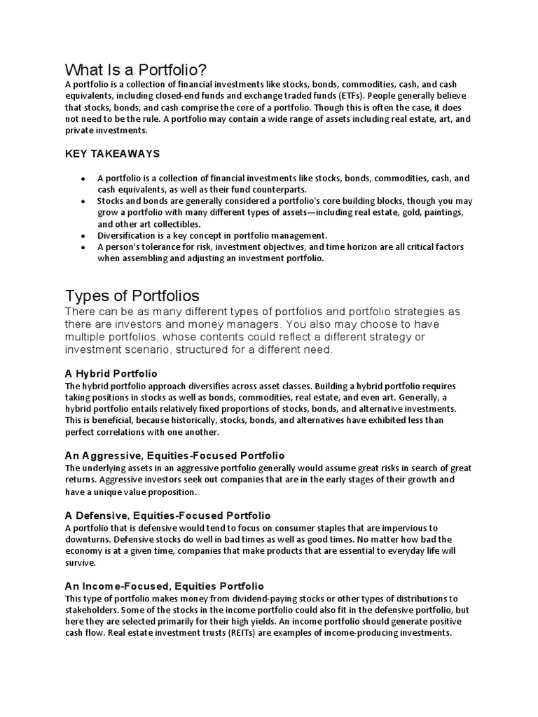 5.portfolio Theory PDF Modern Portfolio Theory Diversification