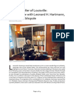 Interview With Leonard Hartmann, Philatelic Literature Dealer