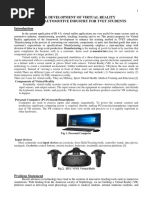 Title-Framework Development of Virtual Reality Application in Automotive Industry For Tvet Students