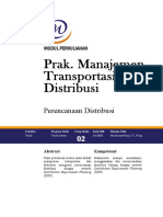 Modul MTD - 2 - Perencanaan Distribusi