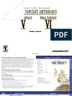 Final Fantasy Anthology (V & VI) - Manual