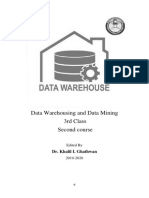 Data Warehousing and Data Mining 3rd Class Second Course: Dr. Khalil I. Ghathwan