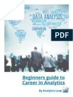 Beginner's Guide to a Career in Analytics