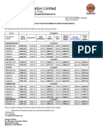 BITUMEN PRICE UPDATE