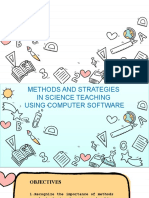 Methods and Strategies in Teaching Science Using Computer Software (Part2)