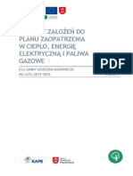 Projekt założeń do planu zaopatrzenia w ciepło, energię elektryczna i paliwa gazowe_GRODZISK MAZ 20190823