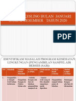 Capaian Program Kesling Desember 2020