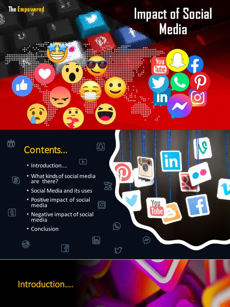 Impact of Social Media | PDF | Social Media | Popular Culture & Media ...