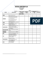 INDIVIDUAL MONITORING PLAN FOR FOURTH QUARTER