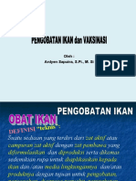 Pertemuan 9. Pengobatan Ikan Dan Vaksinasi