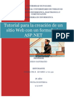 Tutorial para Crear Formulario ASP (Fátima Álvarez)