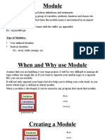 Understanding Python Modules