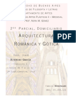 Arquitectura Románica y Gótica - Cuatro casos de análisis