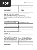Download TE401 Lesson Plan Template by Bob Jones SN51577331 doc pdf