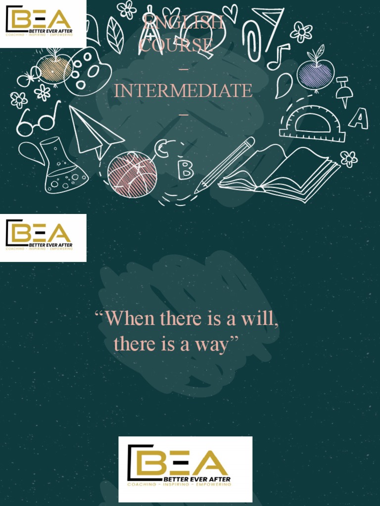 Intermediate English Course Overview | PDF | Adjective | English Language