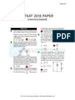 2016 Question Paper