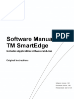 Software Manual TM Smartedge: Includes Application Software/Add-Ons