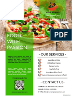Food Company Profile Template