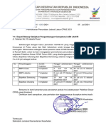 Surat Permohonan Penundaan Jadwal Latsar CPNS - TTD